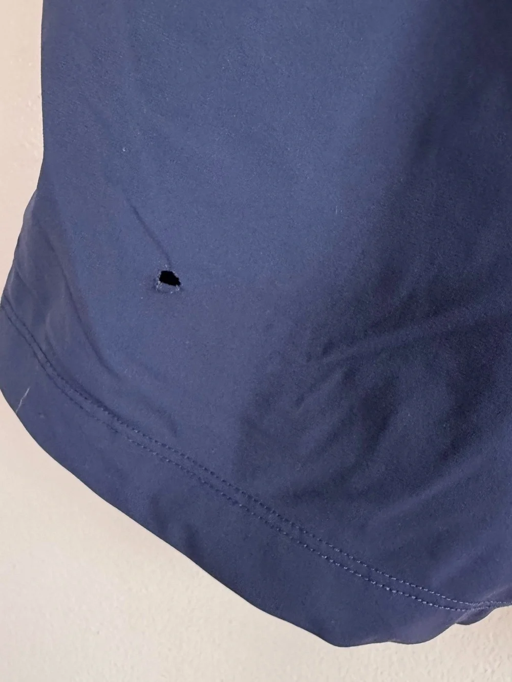Men’s Fabletics Navy Blue Lined Running / Active Short with Pockets XS